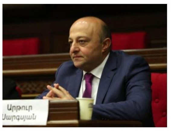 Прокурор представил в НС РА ходатайство о согласии на уголовное преследование в отношении Артура Саркисяна