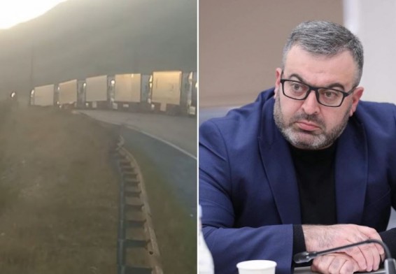 Сотни грузовиков с продукцией для России возвращаются в Армению: депутат заявил о политическом аспекте