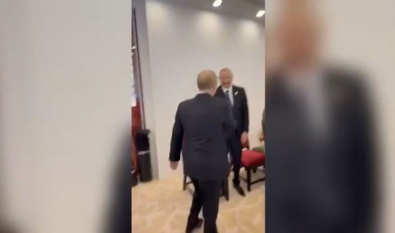 Путин и Алиев кратко поприветствовали друг друга в Пекине