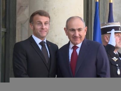 Հանդիպում Ֆրանսիայի նախագահ Էմանուել Մակրոնի հետ. Փաշինյանը տեսանյութ է հրապարակել