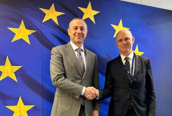 Армен Григорян обсудил с советником главы Еврокомиссии сотрудничество в вопросах деблокады коммуникаций в регионе