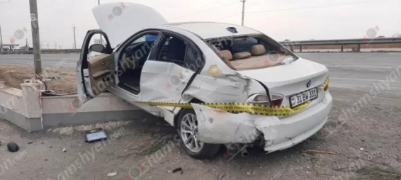 Արարատի մարզում բախվել են «BMW»-ն և «Toyota Passo»-ն․ կա 5 վիրավոր