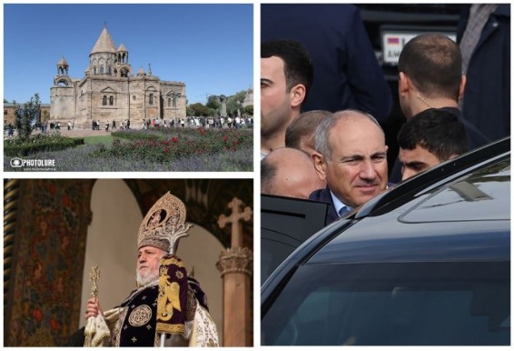 Пашинян заявил, что Святой Эчмиадзин будет освобожден, признав свою греховность