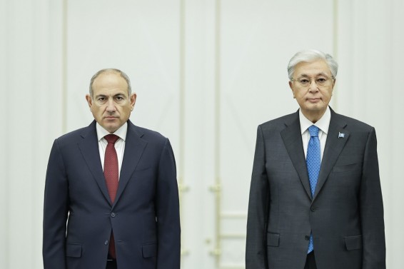 Նիկոլ Փաշինյանը և Կասիմ-Ժոմարտ Տոկաևը կարևորել են երկաթուղով Ղազախստանից Հայաստան ցորենի ներկրման փաստը և հույս հայտնել, որ այդ գործընթացը կլինի շարունակական