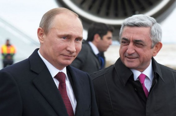 Опубликовано письмо Саргсяна Путину, написанное в августе 2016 года