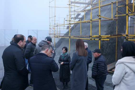 Ժաննա Անդրեասյանը ծանոթացել է Հայոց ցեղասպանության հուշահամալիրում իրականացվող աշխատանքներին