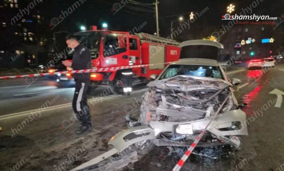 Երևանում բախվել են «Chevrolet Volt»-ը և «Opel Astra»-ն․ կան տուժածներ
