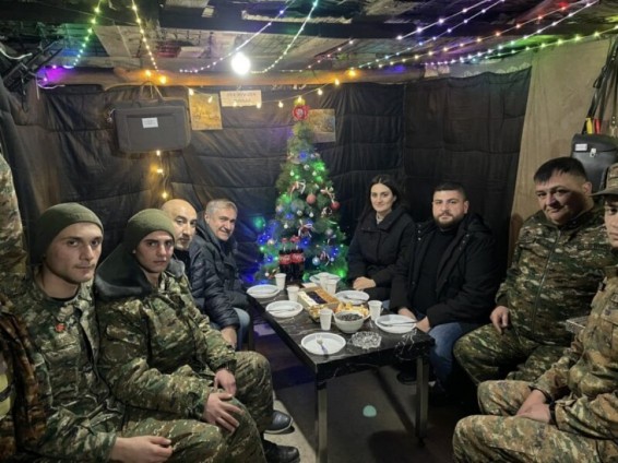 «Հայաստան» խմբակցության պատգամավորներն այցելել են առաջնագիծ