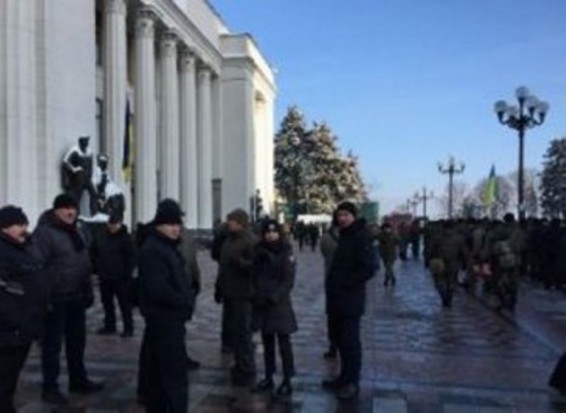 Կիևի քաղաքապետարանի մոտ պայթյուն է հնչել