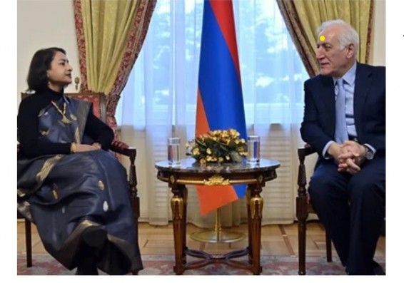 Մեր երկրների հարաբերությունները բարեկամական են, պատմական և քաղաքակրթական. նախագահը Հնդկաստանի դեսպանին