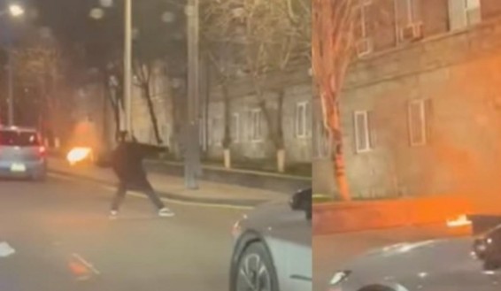 ԱԱԾ շենքի դարպասների ուղղությամբ այրվող առարկա նետած քաղաքացու նկատմամբ հարուցվել է հանրային քրեական հետապնդում. ՔԿ