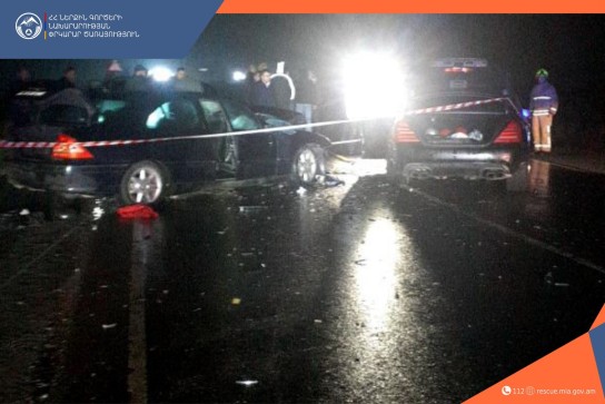 Մեկ զոհ, հինգ վիրավոր․ վթար՝ Չարենցավան-Ֆանտան ճանապարհն