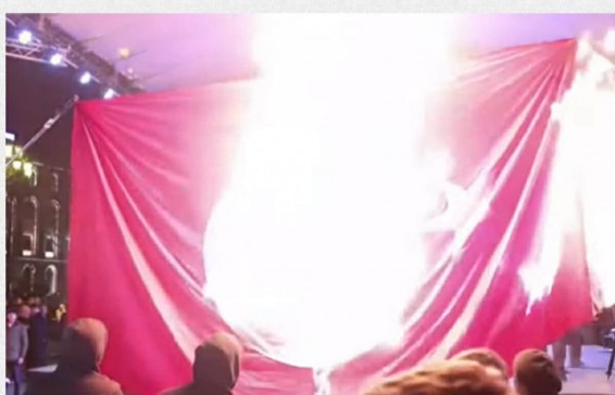 Չենք հրաժարվելու հայոց պահանջատիրությունից. Ջահակիրներն այրեցին Թուրքիայի դրոշը