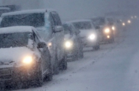 Ստեփանավանի ավտոճանապարհներին ձյուն է տեղում