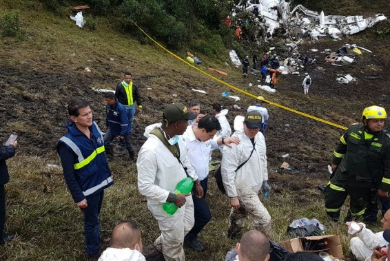 Գտնվել են Կոլումբիայում վթարված ինքնաթիռի սև արկղերը