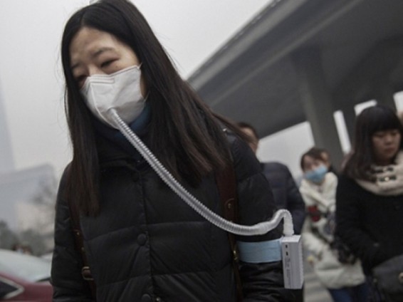 Չինաստանում ծխամշուշից տառապող բնակիչներին առաջարկել են 17 ցենտով մաքուր օդ շնչել