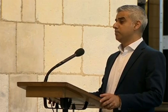 Լոնդոնի նոր քաղաքապետը հավատարմության երդում է տվել