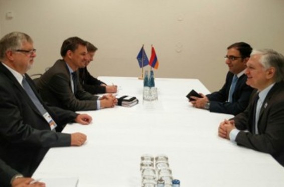 Էդվարդ Նալբանդյանը Համբուրգում հանդիպել է ԵՄ հատուկ ներկայացուցչին