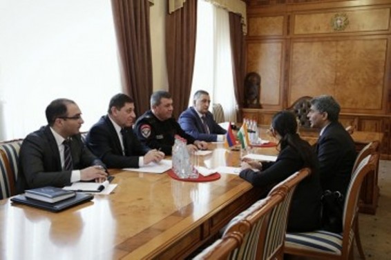 Photo, video. Ընդունելություն ՀՀ ոստիկանությունում