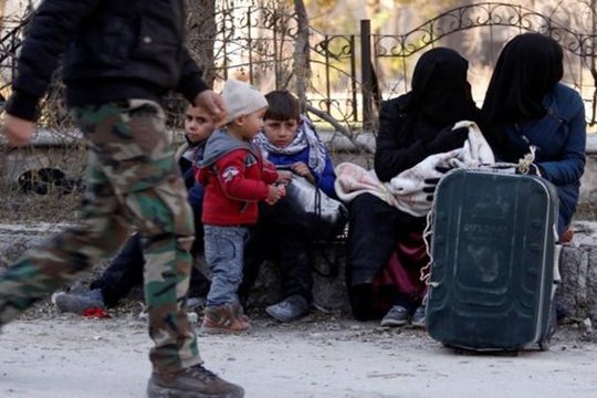 Հալեպի՝ գրոհայինների վերահսկած շրջաններից մեկ օրում դուրս է բերվել մոտ 18 հազար բնակիչ