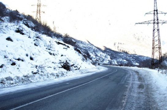 Շիրակի մարզի Աշոցքի տարածաշրջանում բուք է.Քուչակից Ափնա գյուղ տանող ճանապարհահատվածին՝ տեղ-տեղ մերկասառույց