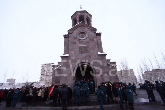 Վարչապետը ներկա է գտնվել Արմեն Երիցյանի հոգեհանգստին