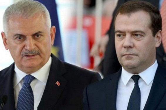 Թուրքիայի և Ռուսաստանի վարչապետները հեռախոսազրույց են ունեցել Հալեպի հարցի շուրջ