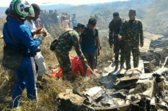 13 մարդ է զոհվել Ինդոնեզիայի ռազմաօդային ուժերի ինքնաթիռի կործանման հետևանքով