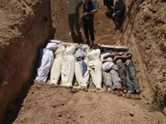 Հալեպի արևելյան հատվածում հայտնաբերել են զանգվածային հաշվեհարդարի զոհերի գերեզմանոց