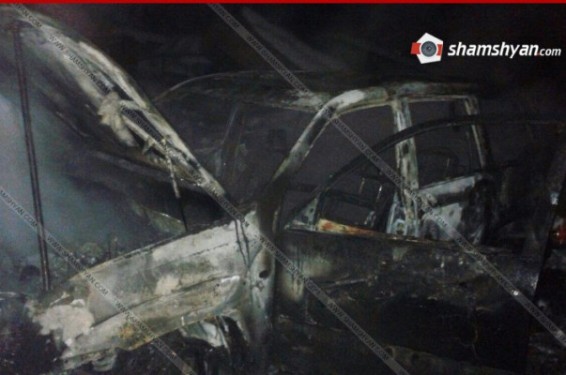 Ծաղկաձորում Toyota Land Cruiser Prado է այրվել՝ վերածվելով մոխրակույտի
