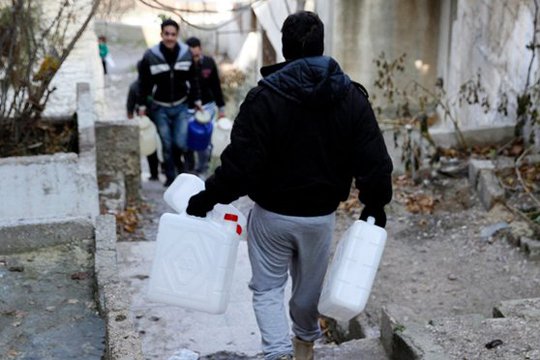 Դամասկոսն ահաբեկիչների դիվերսիայի հետևանքով զրկվել է խմելու ջրի 80 տոկոսից