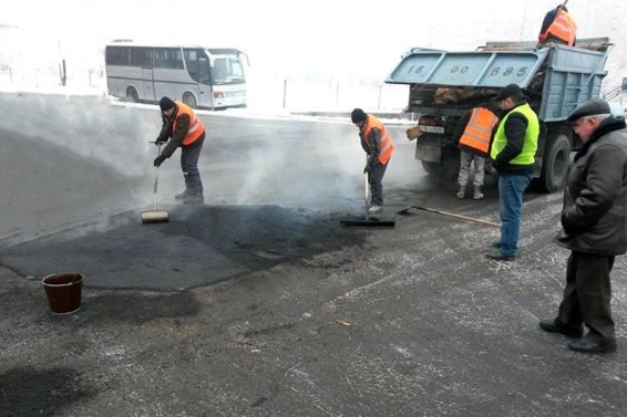 Ժամանակավոր փոսալցման աշխատանքներ` մայրաքաղաքի վարչական շրջաններում