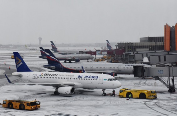 Մոսկվայի օդանավակայաններում մի քանի տասնյակ չվերթ է չեղարկվել և հետաձգվել