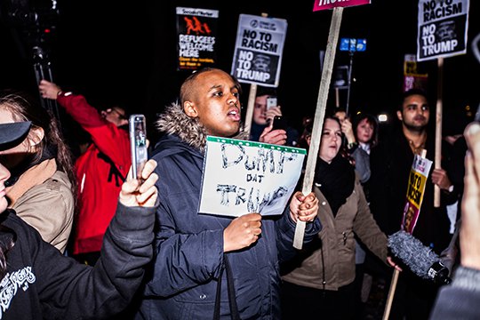 Լոնդոնում մոտ 80 000 մարդ մասնակցել է Թրամփի դեմ բողոքի ակցիային