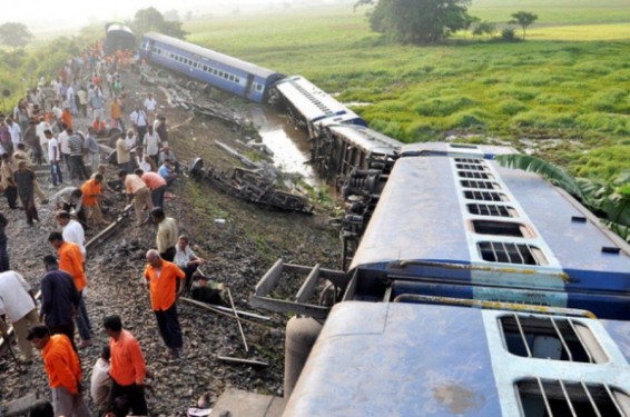 Հնդկաստանում գնացքը դուրս է եկել ռելսերից, կա 32 զոհ