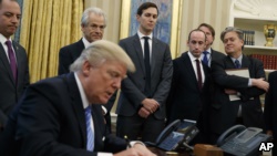 Трамп подписал указ о выходе США из ТТП