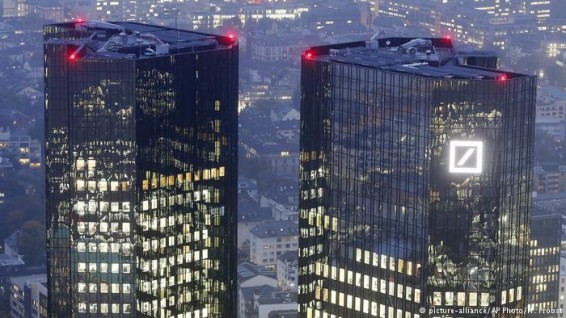 Deutsche Bank завершил 2016 год с убытком 1,4 млрд евро