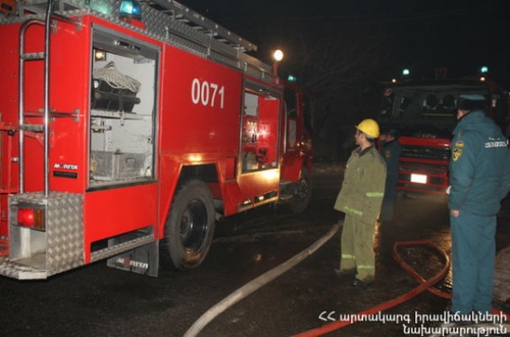Հրդեհ «Արմենտելի» երևանյան գրասենյակում. ոստիկանության ՊՊՎ աշխատակիցը ծխահարումով հոսպիտալացվել է