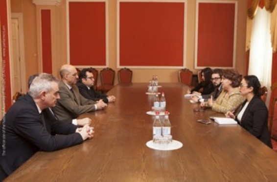 Հերմինե Նաղդալյանն ընդունել է Բուլղարիայի պատվիրակությանը