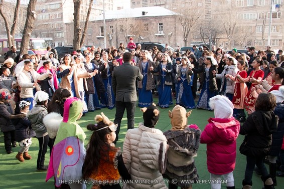 Photo. «Բուն Բարեկենդանի» տոնի խորհրդով միջոցառում՝ Էրեբունի վարչական շրջանում