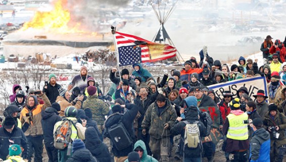 Власти полностью ликвидировали лагерь протестующих против Dakota Access