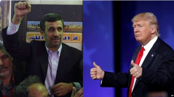 Մահմուդ Ահմադինեժադը ողջունել է Դոնալդ Թրամփի ամերիկյան քաղաքական համակարգի վերաբերյալ քննադատությունը