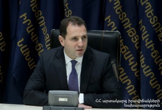 ՀՀ ԱԻ նախարար Դ. Տոնոյանն աշխատանքային այց է կատարել Վայոց ձորի մարզային փրկարարական վարչություն