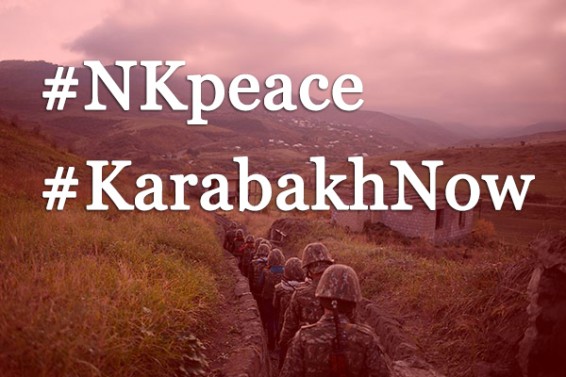 Բողոքի ցույց՝ ընդդեմ Ղարաբաղյան դեպքերին միջազգային դիվանագիտության արձագանքի