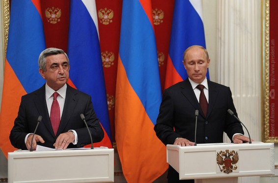 VIDEO: Пресс-конференция Владимира Путина и Сержа Саргсяна