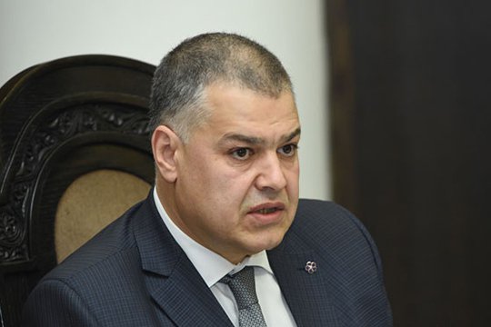 Դավիթ Հարությունյանը հանդիպել է ԱՊՀ դիտորդական առաքելության ղեկավարի հետ