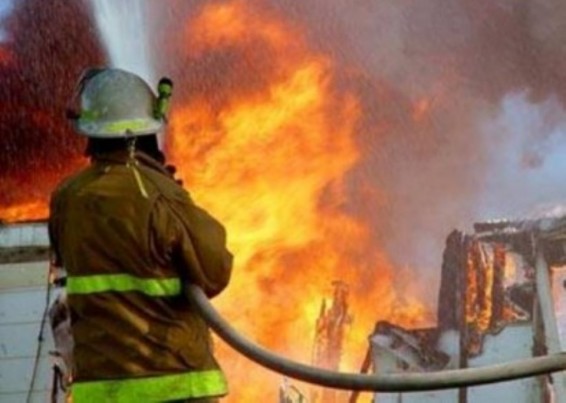 Հրդեհ Խաղաղ Դոնի փողոցում