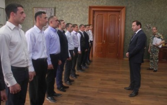 Նշանակումներ ԱԻՆ-ում. համալրվել են սահմանամերձ գոտիների ջոկատները