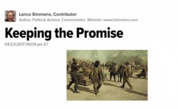 «Պահելով խոստումը». The Huffington Post