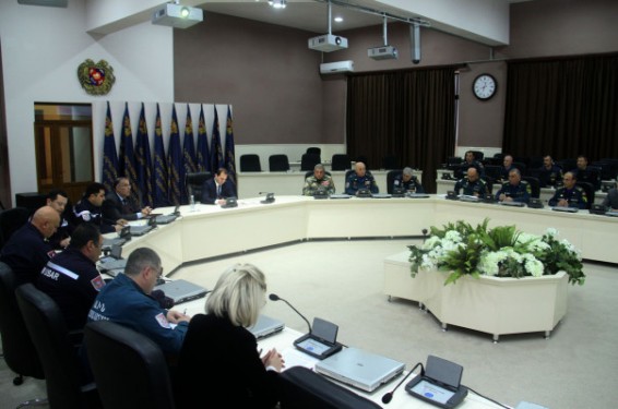 ԱԻՆ-ում կազմակերպվել է վարժանք՝ երկրաշարժի դեպքում աշխատանքների կազմակերպման թեմայով